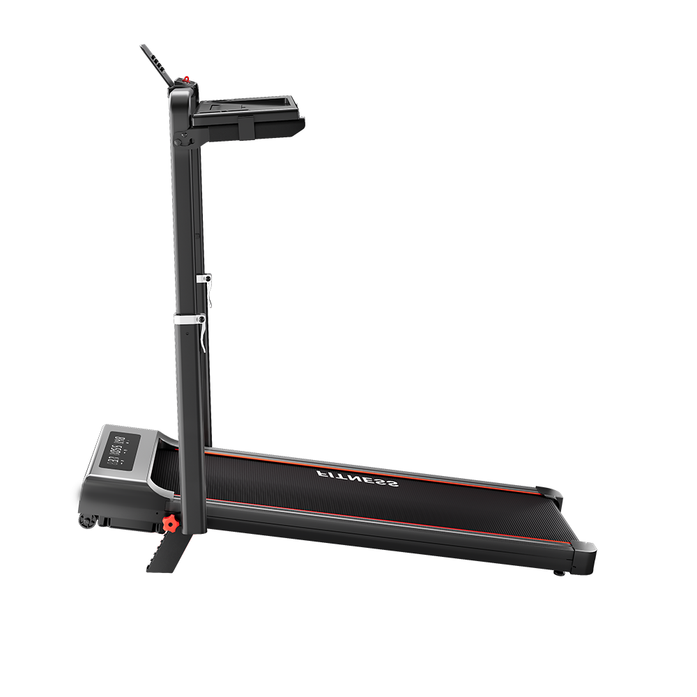 Clean side view of a compact walking pad treadmill for supplier comparison