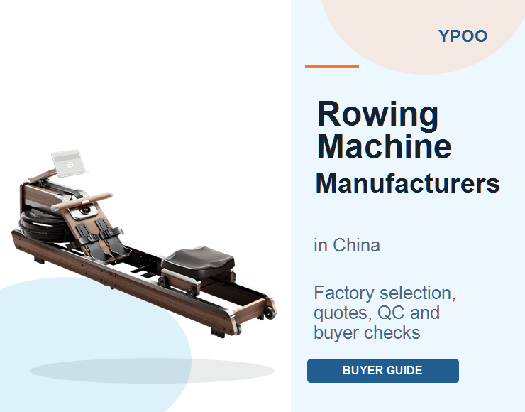 10 best rowing machine manufacturers in China buyer guide cover