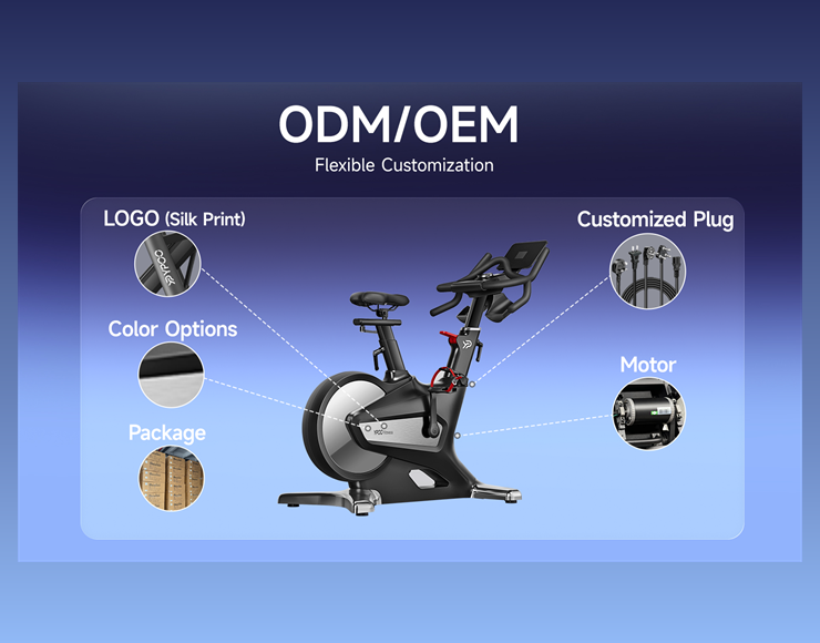 Spin bike OEM customization capability for China manufacturer buyers