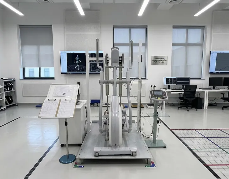 YPOO fitness equipment laboratory image for CE document verification checklist